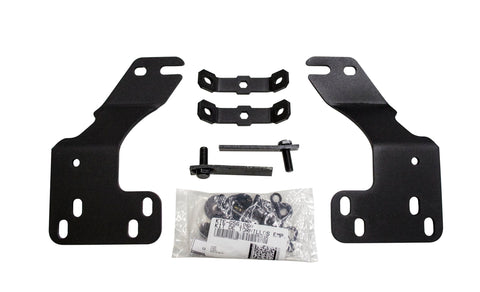 Go Rhino Mounting Bracket Kit for RC4 Bull Bar or RC3 Skid Plate | 561860TK | Textured Black | Fits 2014-2015 Chevrolet Silverado 1500 (Excludes Driver Alert Package and New Body Style Trucks)