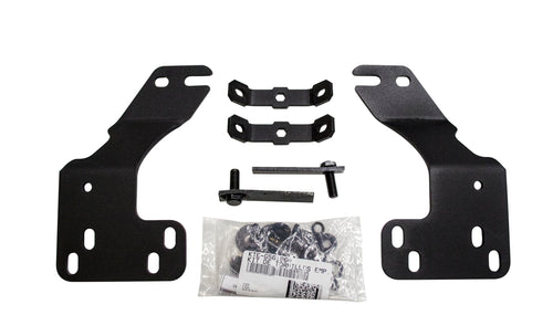 Go Rhino Mounting Bracket Kit for RC4 Bull Bar or RC3 Skid Plate | 561860TK | Textured Black | Fits 2014-2015 Chevrolet Silverado 1500 (Excludes Driver Alert Package and New Body Style Trucks)