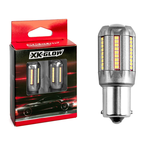 XKGLOW 2pc White XK1156-W 1156 Auto Bulb