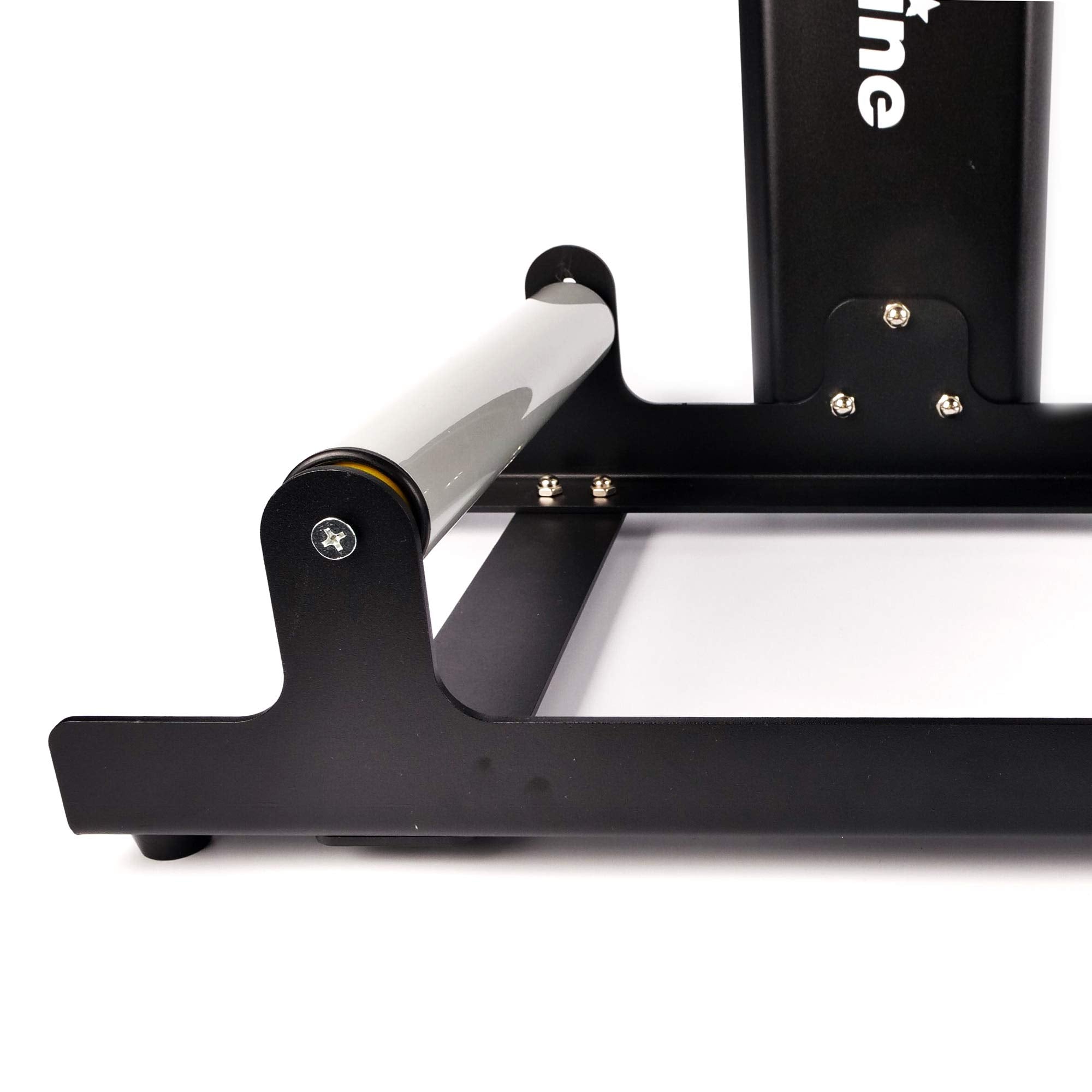 Maxshine XL Wheel & Rim Universal Detailing Rolling Stand (Black) | 360° Rotating Tire Stand for Car Detailing, Wheel Wash, Ceramic Coating & Tire Shine | Heavy-Duty Rim Detailing Roller Stand
