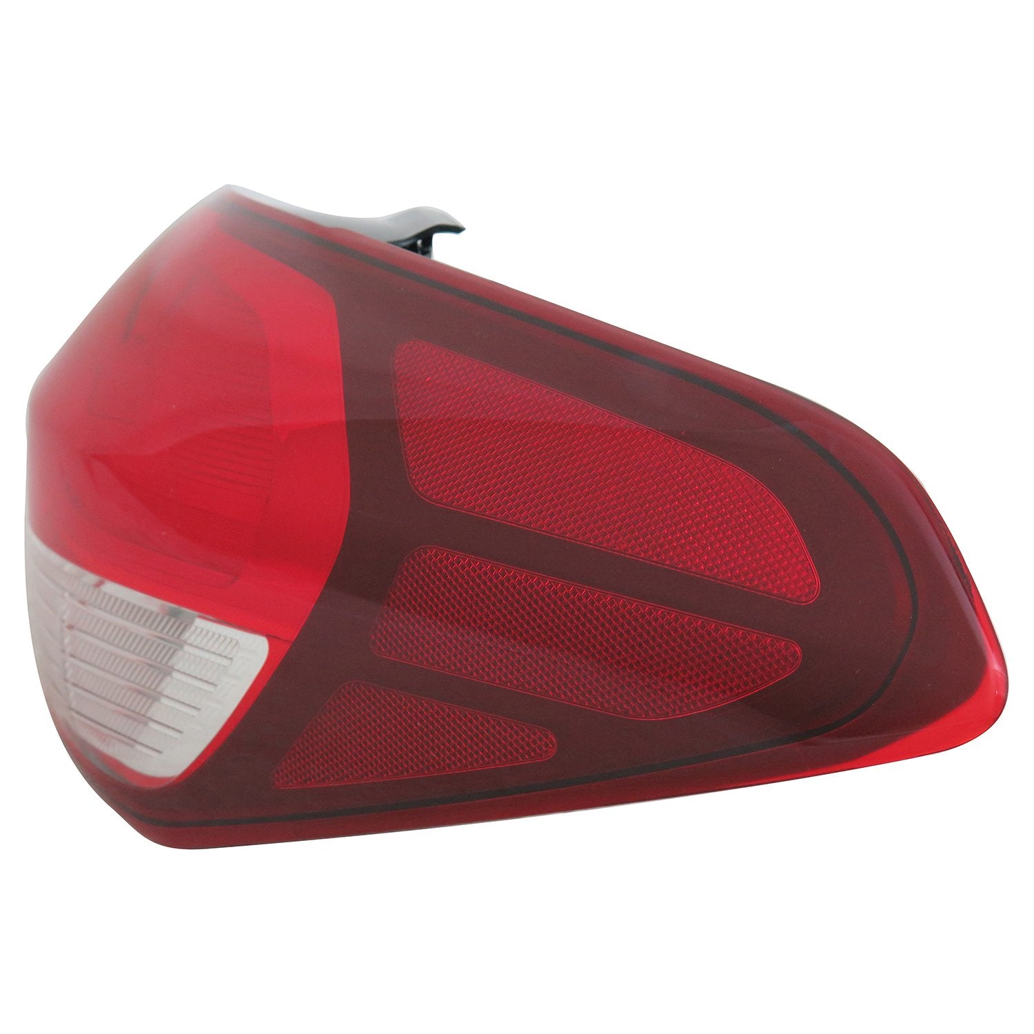 Right TYC Tail Light Assembly Compatible with 2017-2018 Kia Forte
