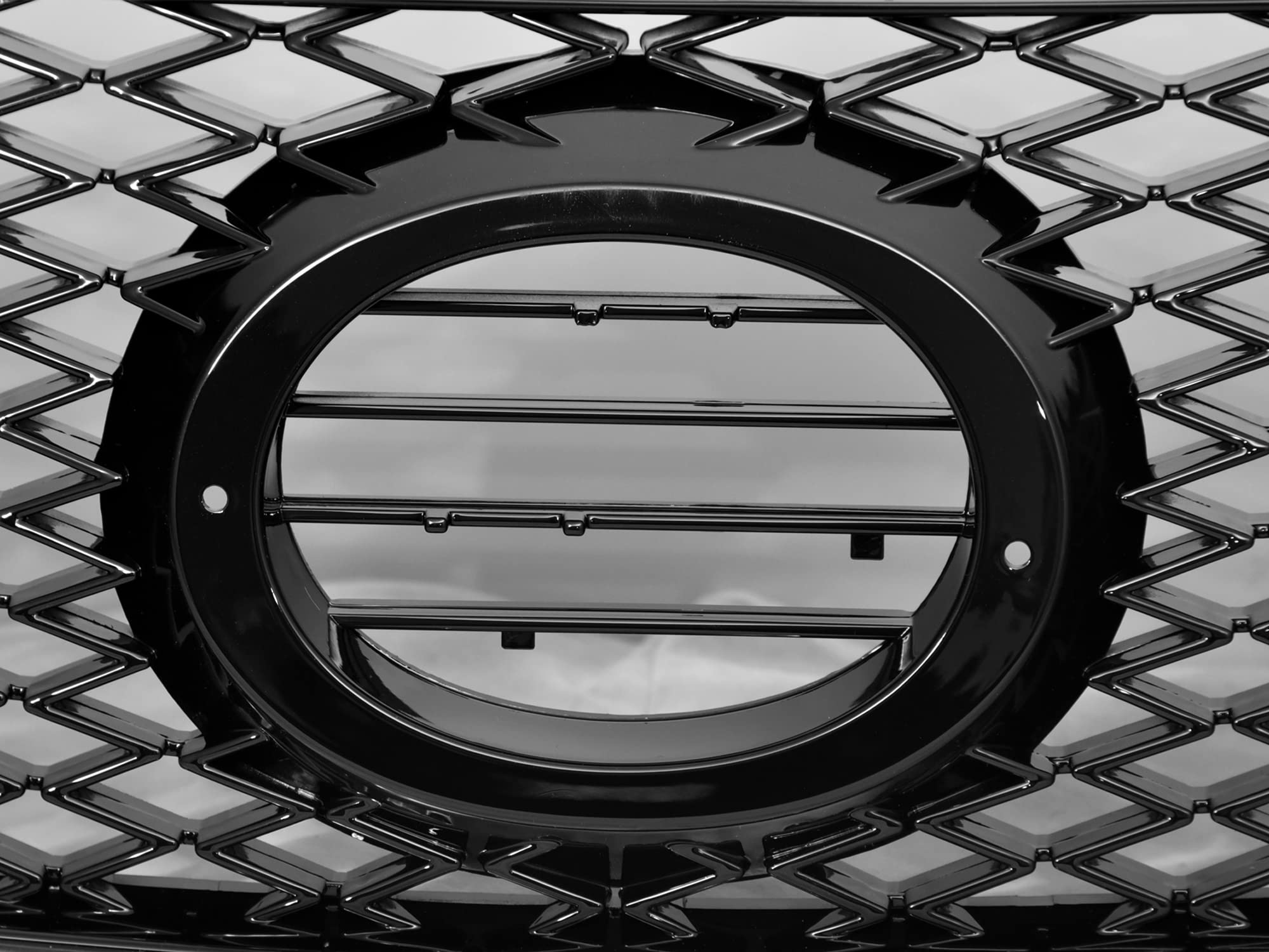 7149724 Armordillo USA OE Style Front Hood Grille - Gloss Black Fits 2006-2008 Lexus IS250 IS-250 / IS350 IS-350