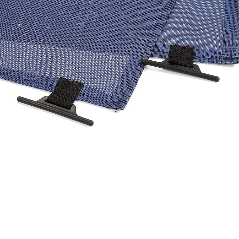 Blue Camco 51452 54" x 120" RV Awning Shade