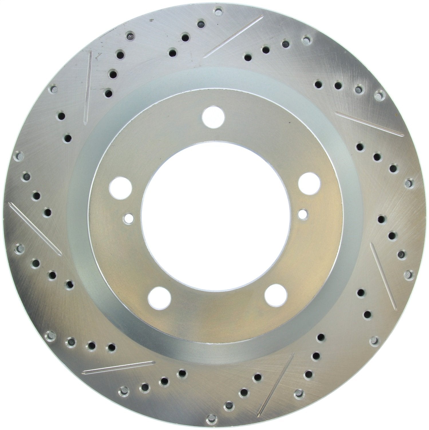 StopTech 227.44156R Brake Rotor Select Sport Drilled and Slotted; Front Right