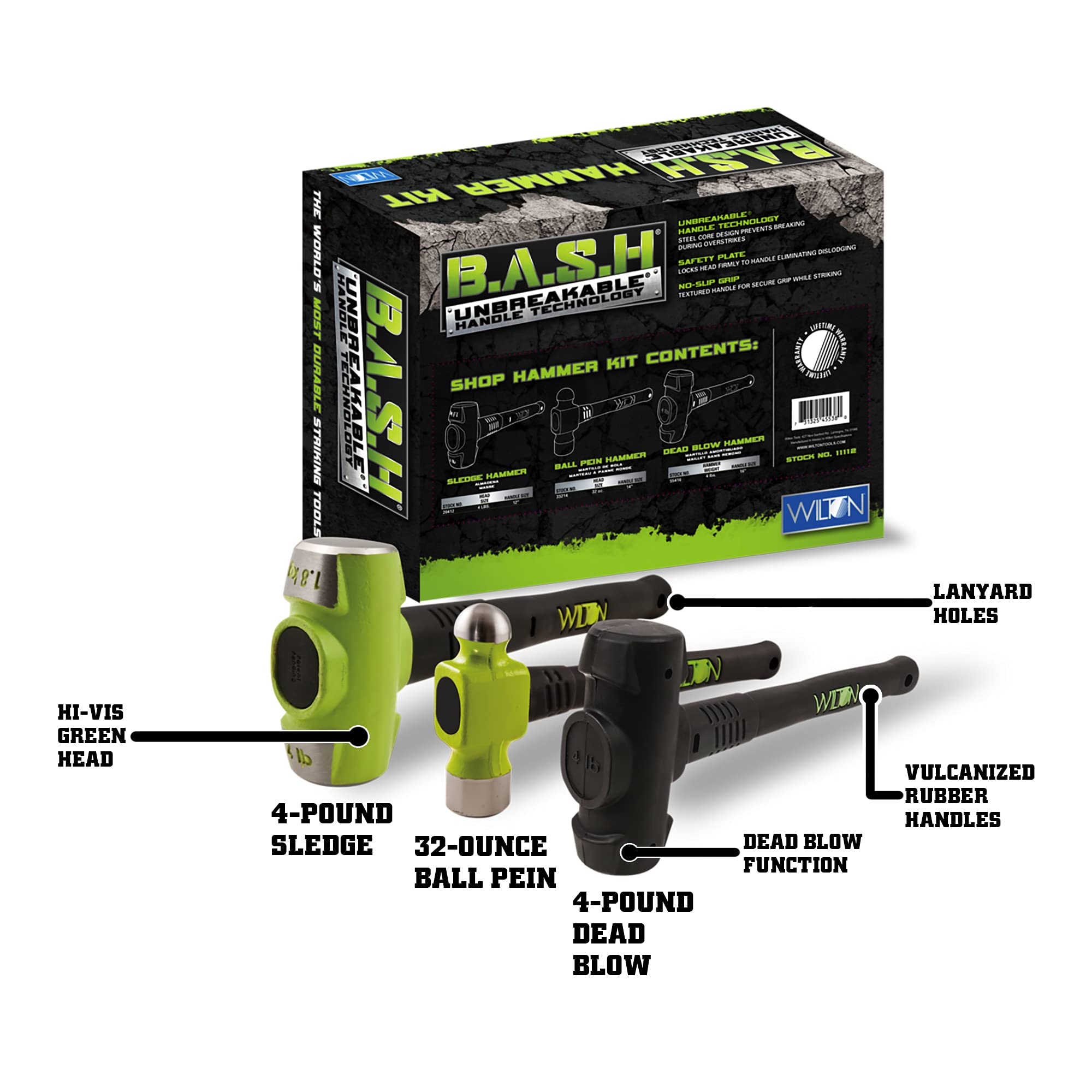B.A.S.H Wilton Shop Hammer Kit (11112)