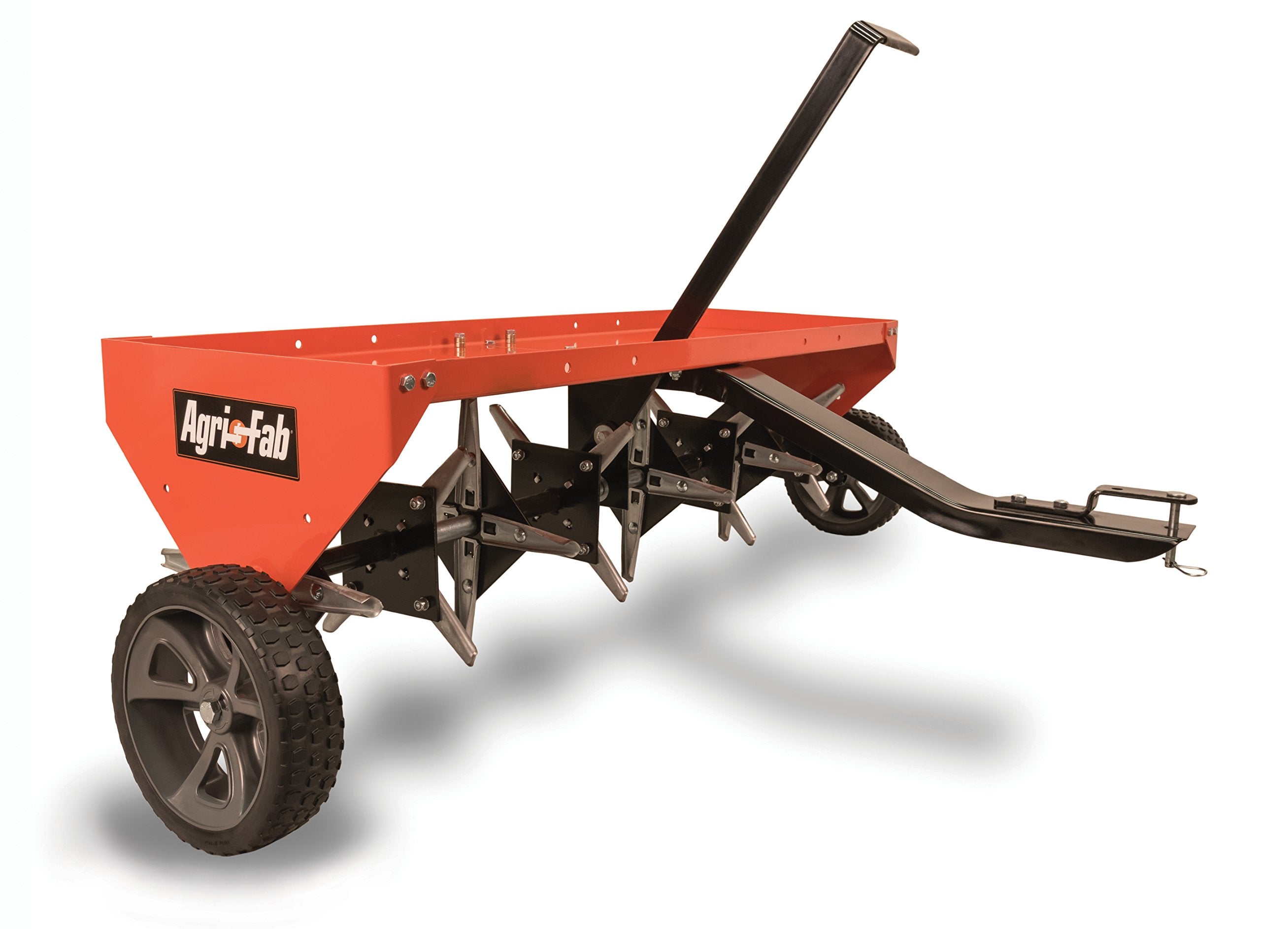48" Agri-Fab Tow Behind Lawn Plug Aerator with Universal Hitch; Designed to Pull Behind Lawn & Garden Tractors