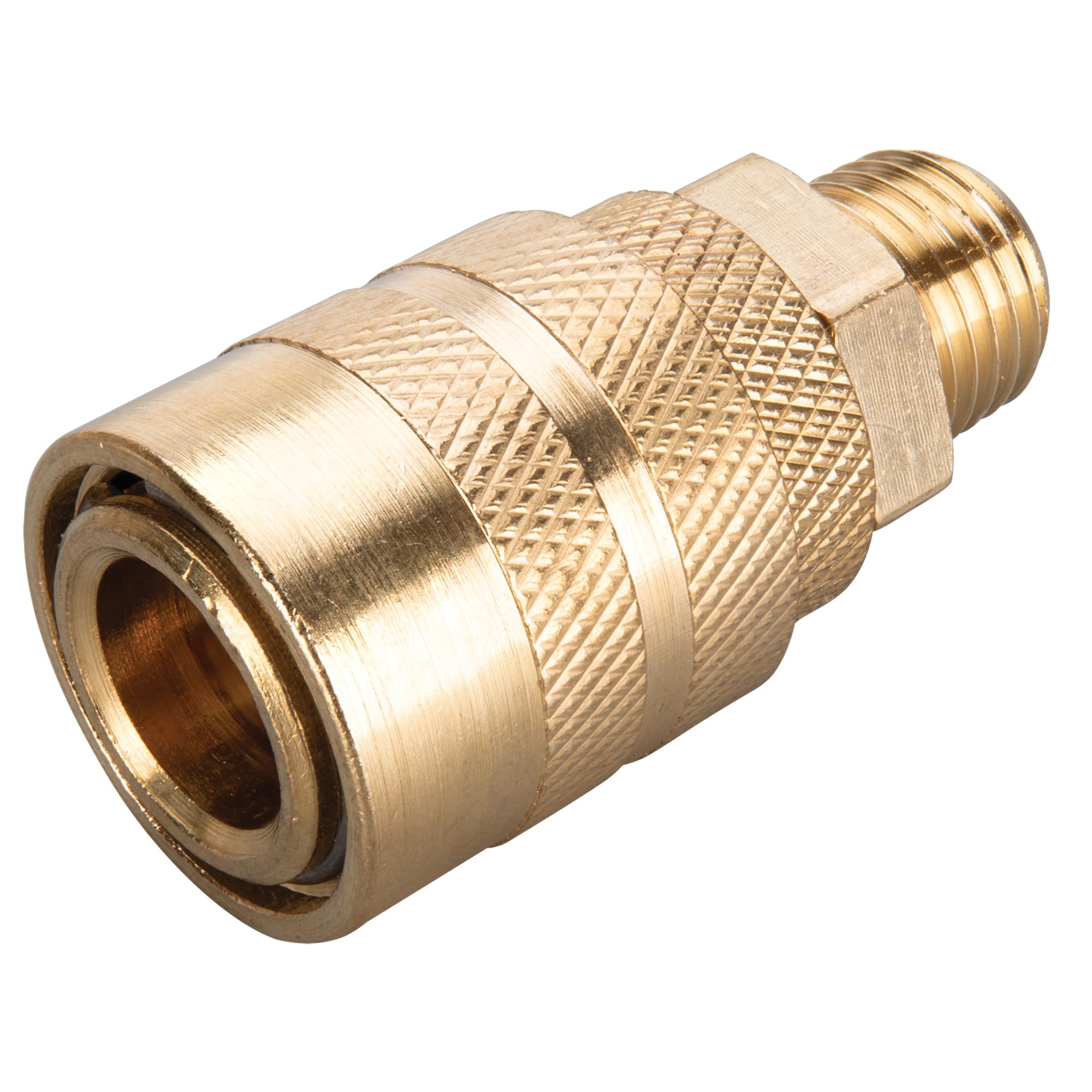 1/4-Inch Male NPT Brass Coupler Performance Tool W3226 with Small Fishbowl, US Patented Design