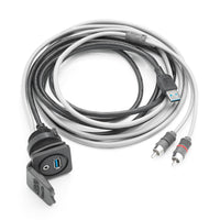 3.5mm Audio/USB Jack Clarion CMC-USB/3.5MM-PNL Panel Mounted