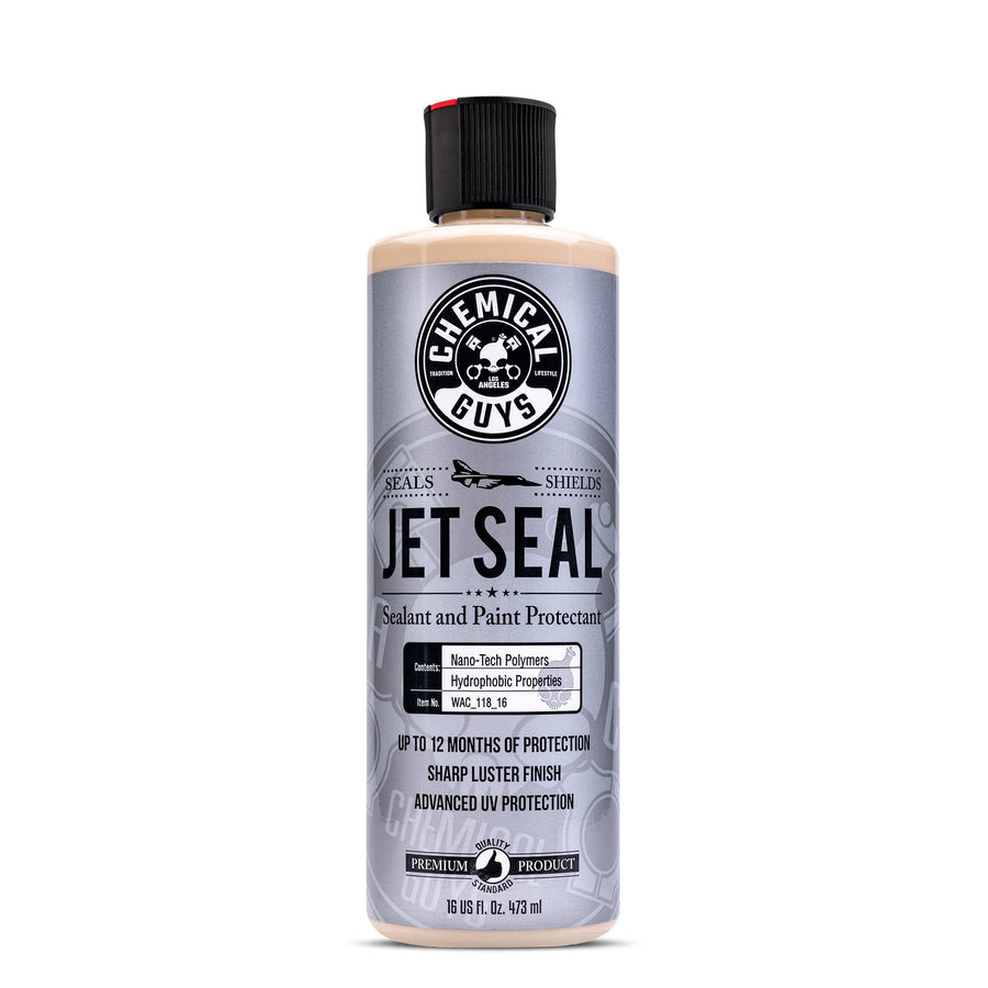 Chemical Guys JetSeal Paint Protectant & Anti-Corrosion Sealant - Advanced Car Sealant for Trucks, Motorcycles, SUVs & RVs, Provides Durable Protection & High Gloss Finish, 16 oz