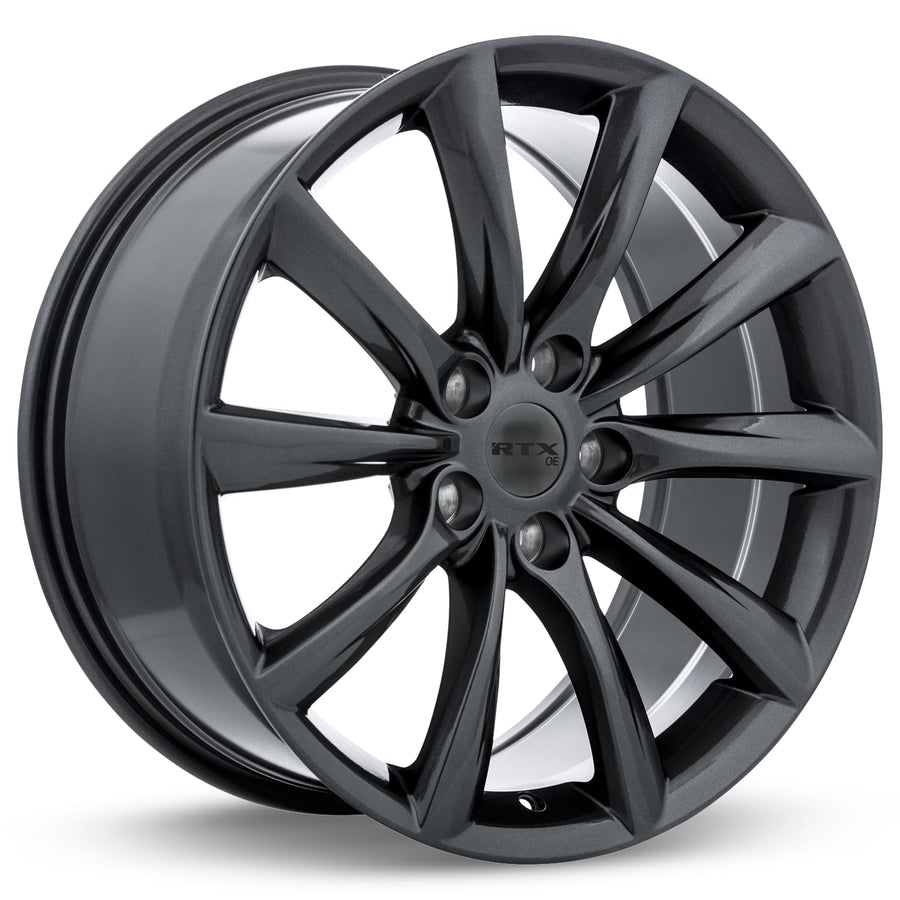 ALTO RTX Custom Wheel - 18x8.5, 35 Offset, 5x114.3 Bolt Pattern, 64.1mm Hub - Gunmetal Rim