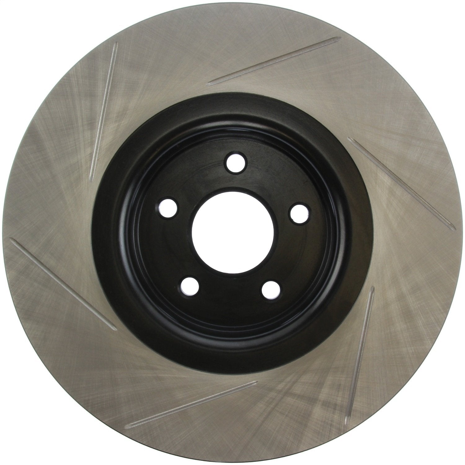 Front Left StopTech 126.65146SL Automotive Replacement Sport Slotted Disc Brake Rotor Fits Select 2013-2018 Ford Focus, 2015-2019 Lincoln MKC
