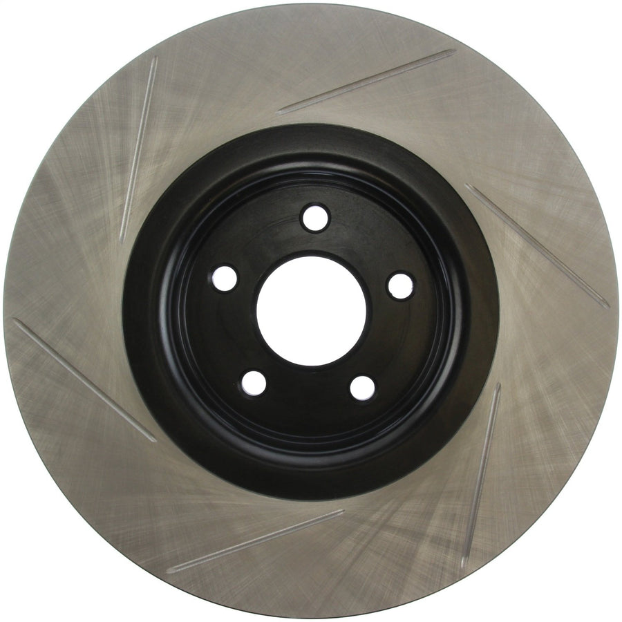 Front Left StopTech 126.65146SL Automotive Replacement Sport Slotted Disc Brake Rotor Fits Select 2013-2018 Ford Focus, 2015-2019 Lincoln MKC