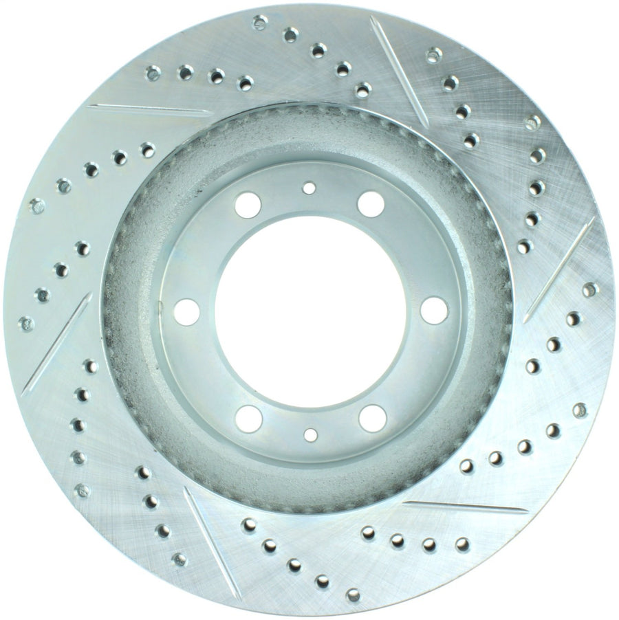 Front Right StopTech 227.44129R Select Sport Drilled and Slotted Brake Rotor