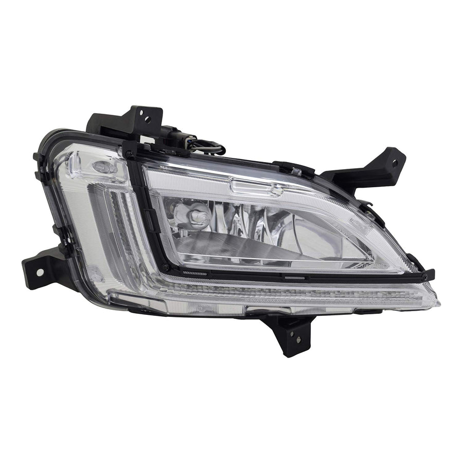 Right TYC Fog Light Assembly Compatible with 2019-2021 Hyundai Tucson