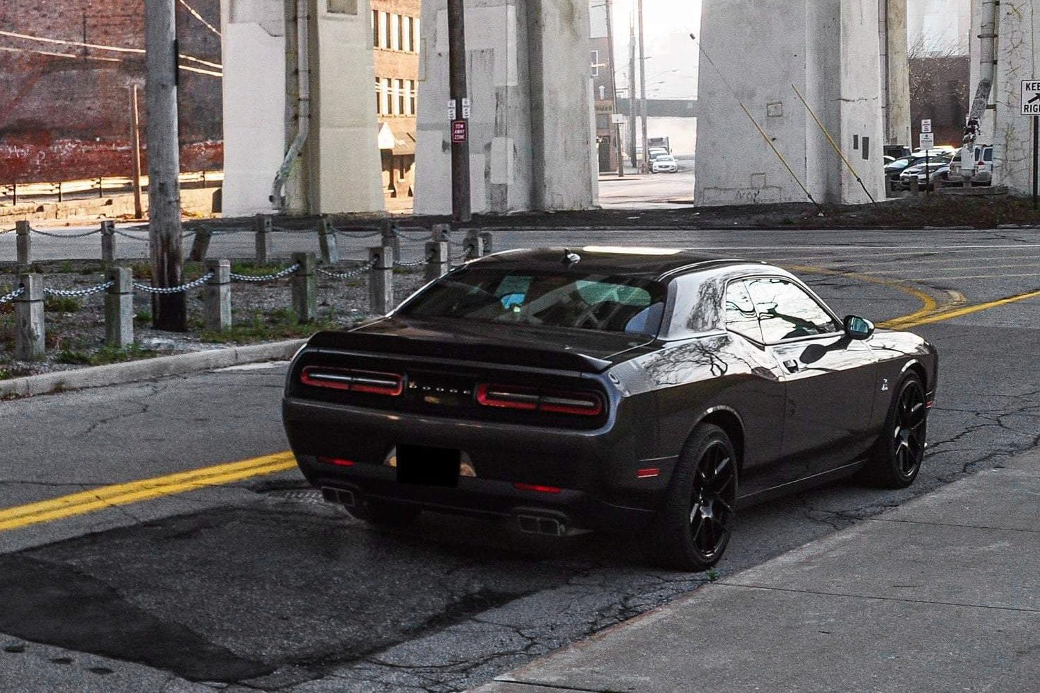Corsa - 6.4L V8 15-19 Dodge Challenger 2.75in Dual Rear Exit Axle-Back Sport GTX2 Polished Tips (21021)