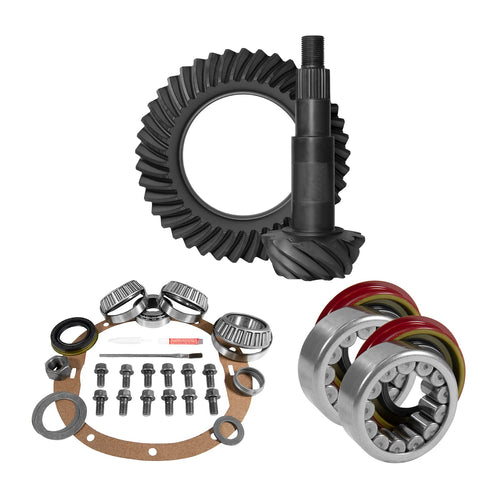3.42 GM 8.5" Rear Ring & Pinion, Install Kit, Axle Bearings, 1.78" Case Journal