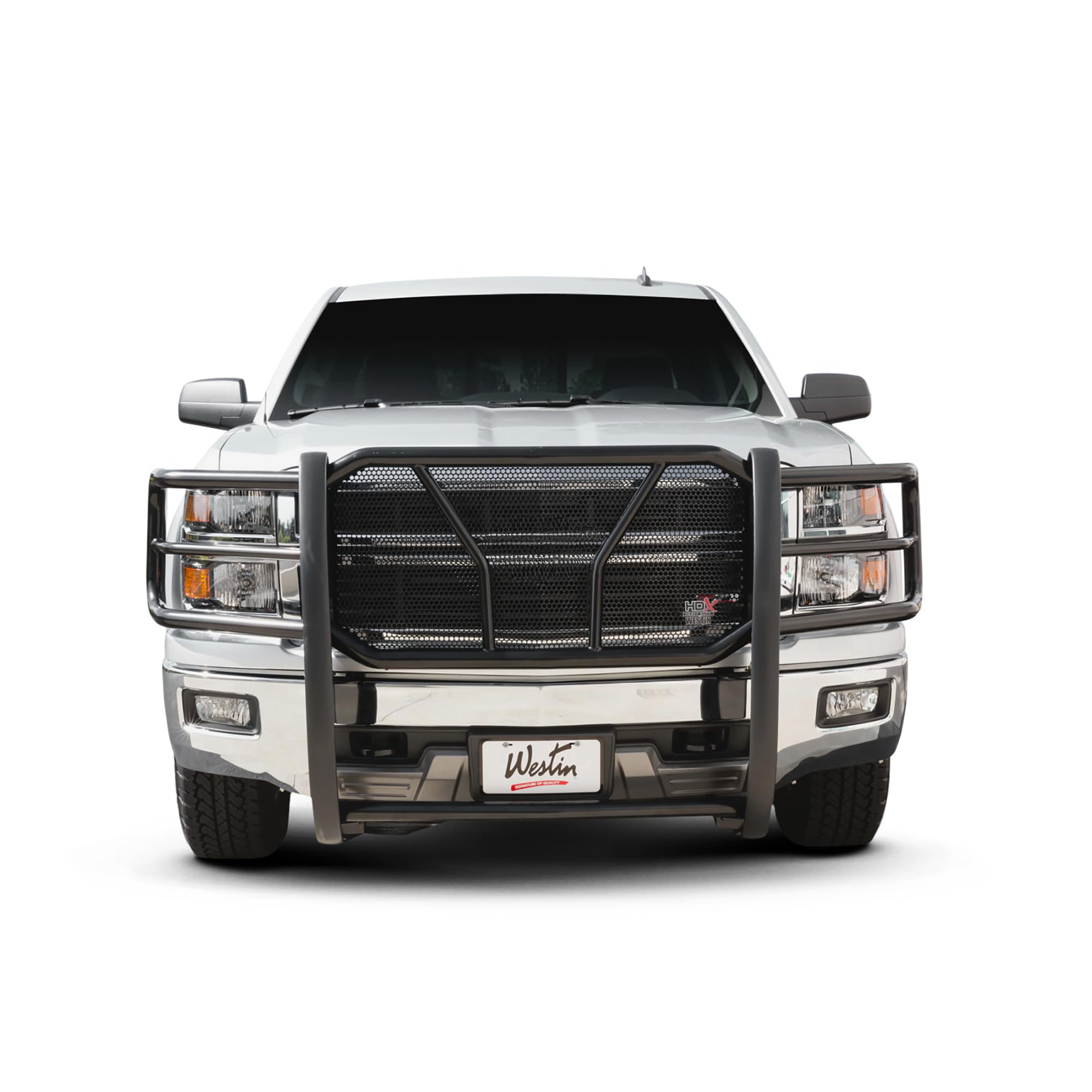 57-3685 Westin HDX 1-Piece Grille Guard fits 2014-2015 Silverado 1500