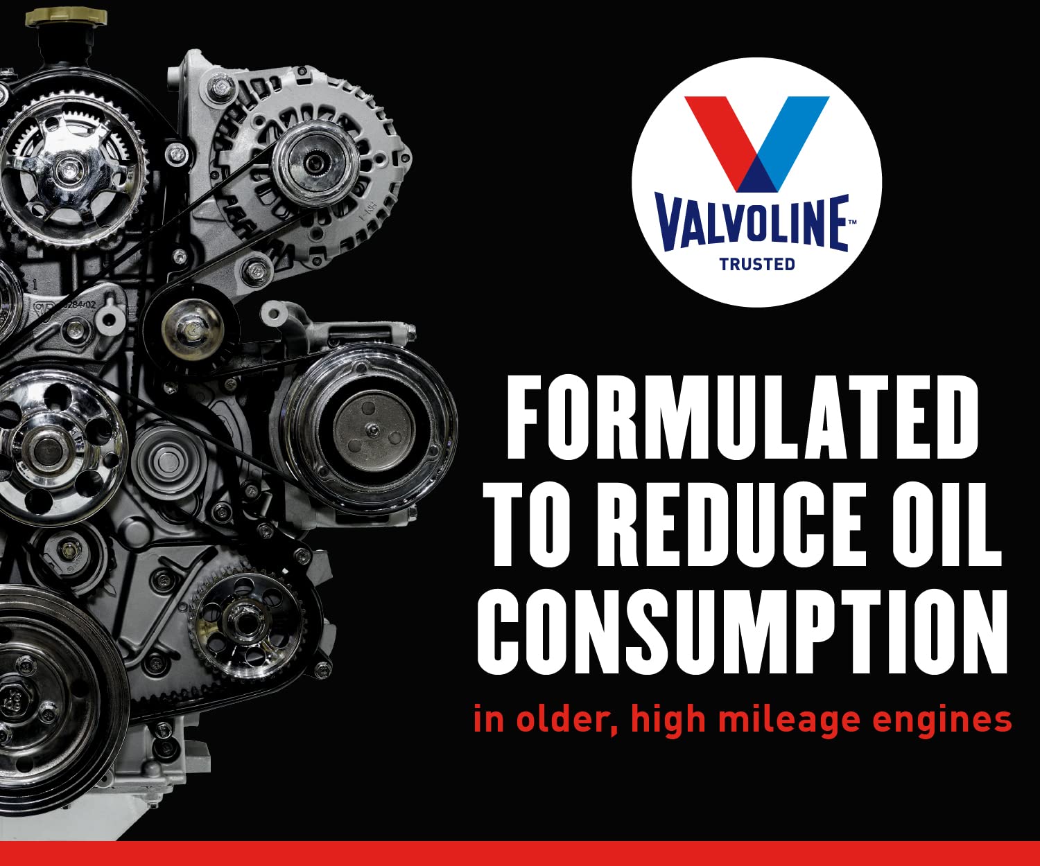 150K Valvoline High Mileage with Maxlife Plus Technology 5W-20 Motor Oil 1 Quart