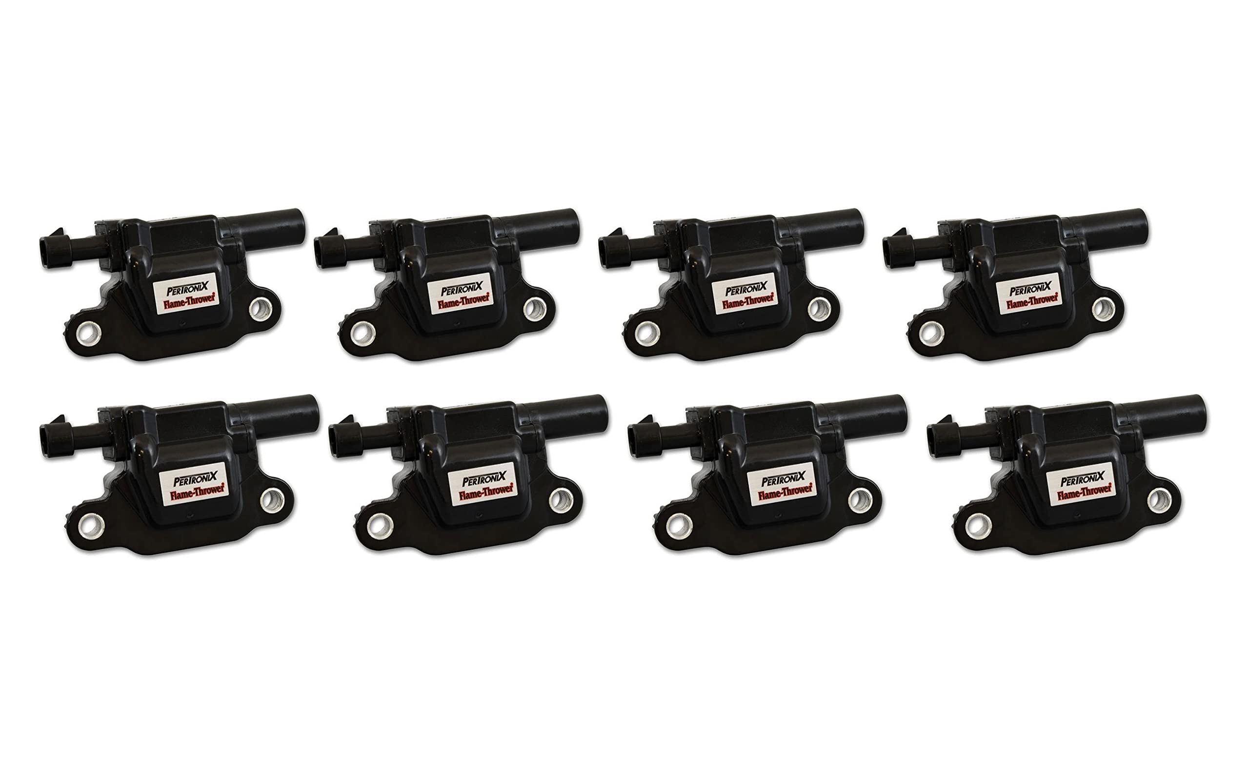 Flame-Thrower Coil PerTronix 30858 for 2014-20 GM Gem V LT1 Square; Set of 8