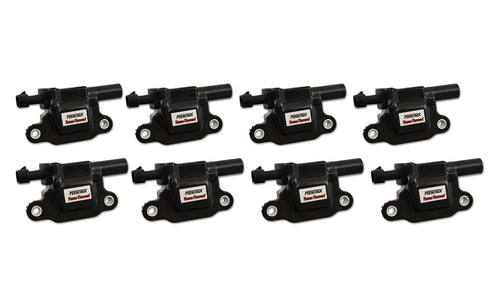 Flame-Thrower Coil PerTronix 30858 for 2014-20 GM Gem V LT1 Square; Set of 8