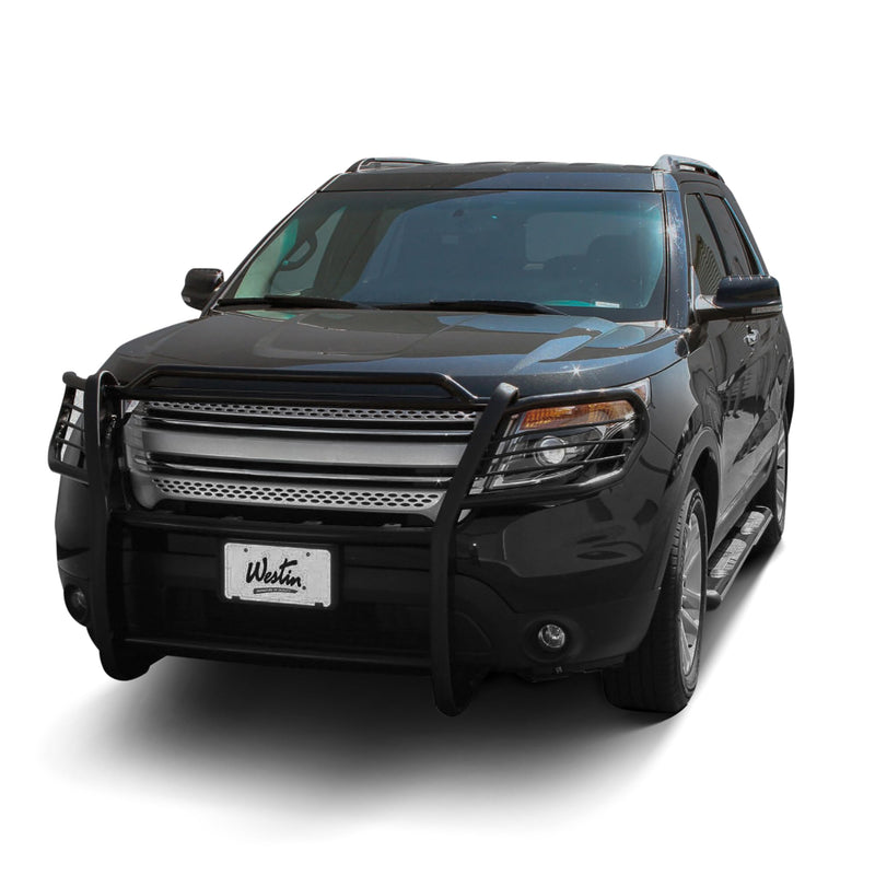 22-5025 Westin Premier Oval 4 Nerf Bars 75 inches Black Pair