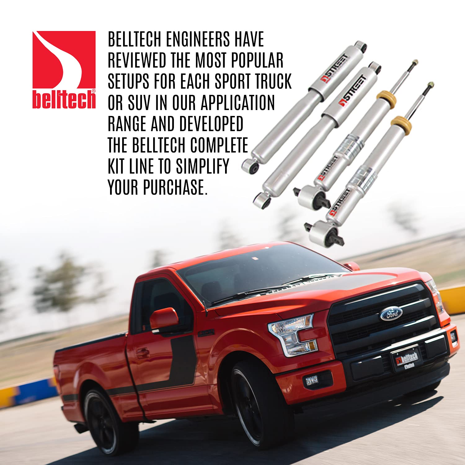 Belltech Lowering Kit BelltechComplete 15-20 Ford F150 All Cabs