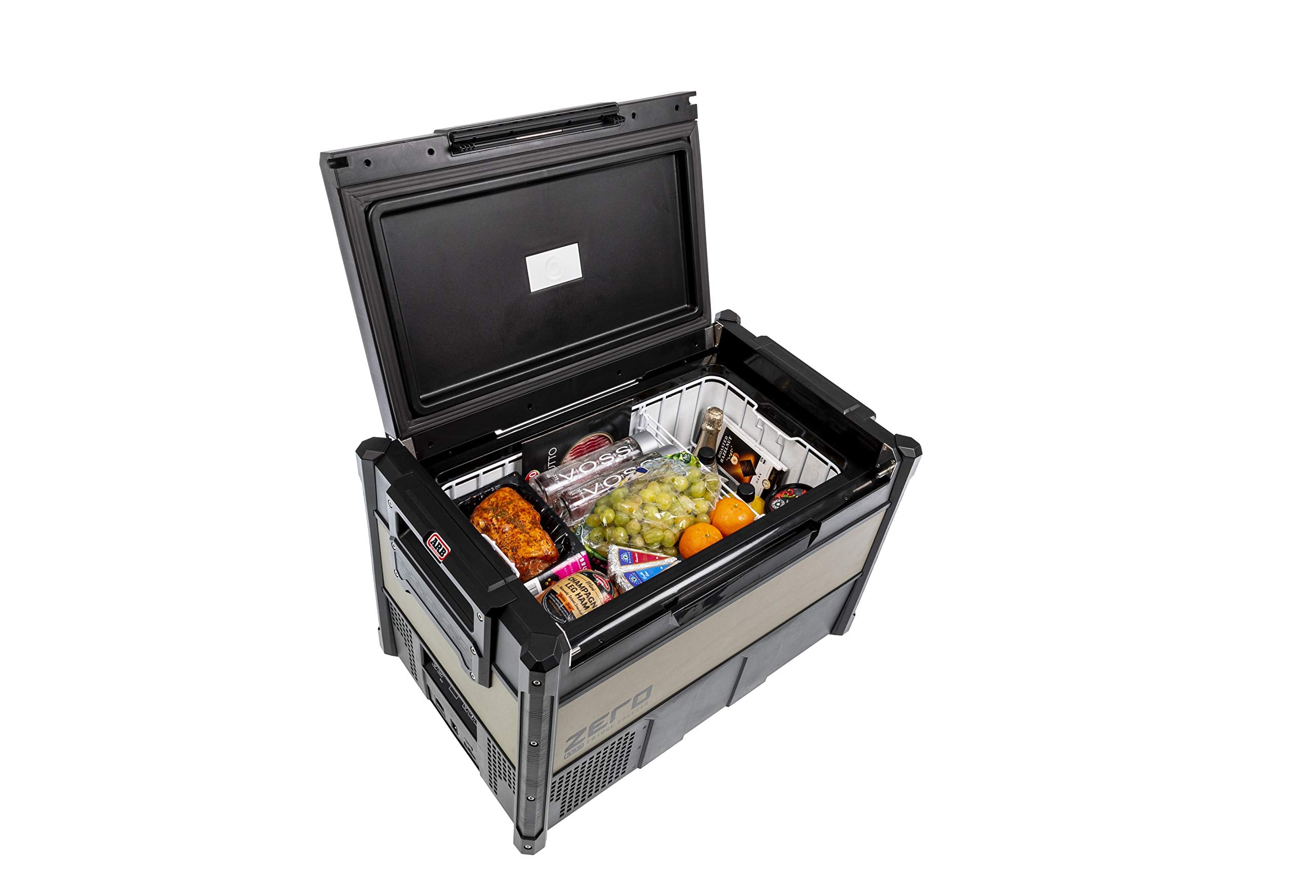 ARB Portable Fridge Freezer Model ZERO 10802602 Single Zone 63QT, Bluetooth Controlled, 12/110V for Car, Boat, Truck, SUV, RV, Ideal for Camping