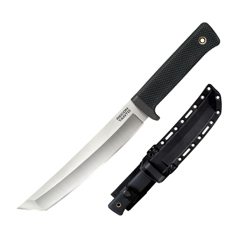 Recon Tanto COLD STEEL 7" VG-10 San Mai Razor-Sharp Blade 4.75" Kray-Ex Handle Military Tactical Fixed Blade Knife w/Secure-Ex Sheath