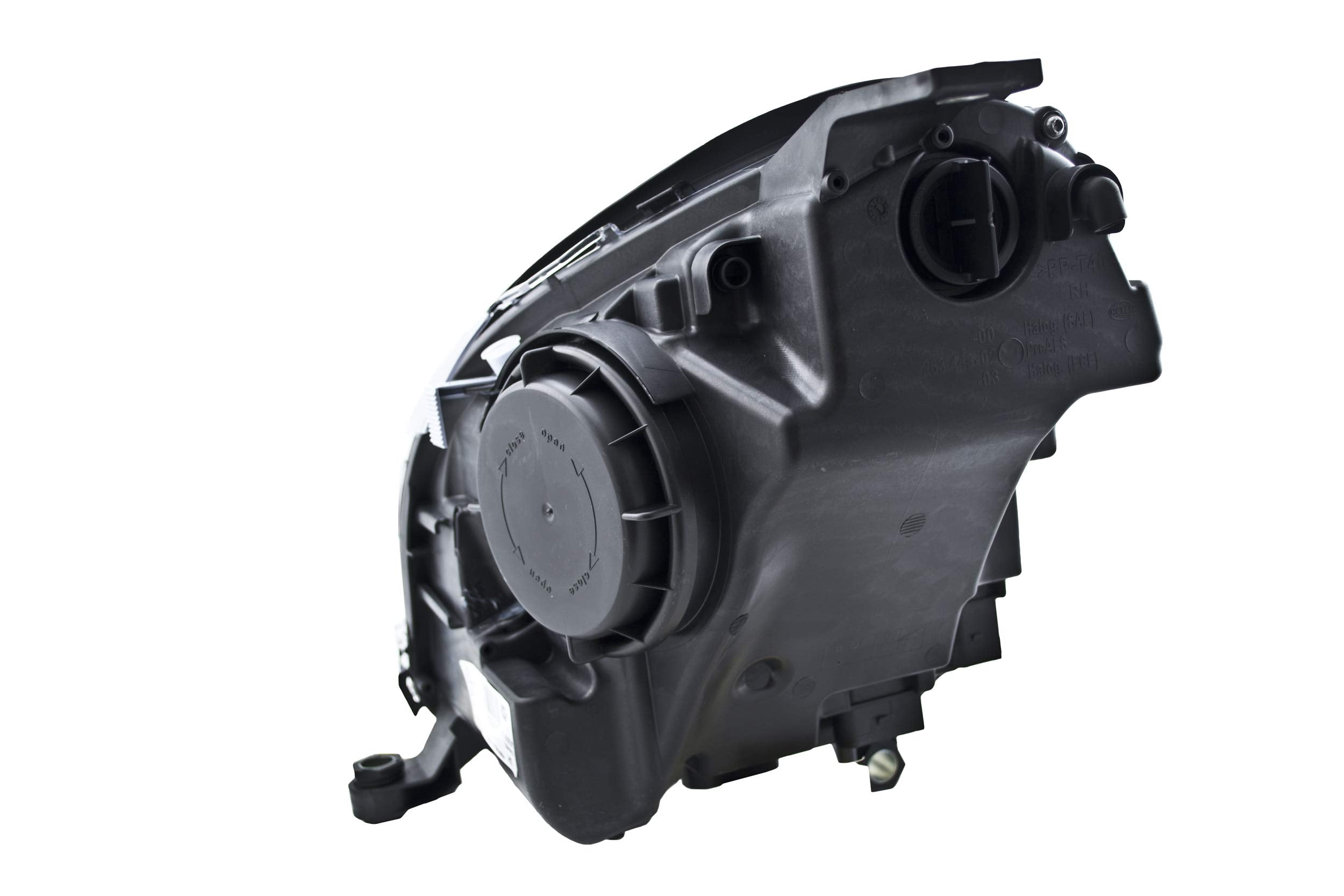Passenger Side HELLA 263037061 Headlight Assembly, Mercedes-Benz R-Class (W251, V251), Multi