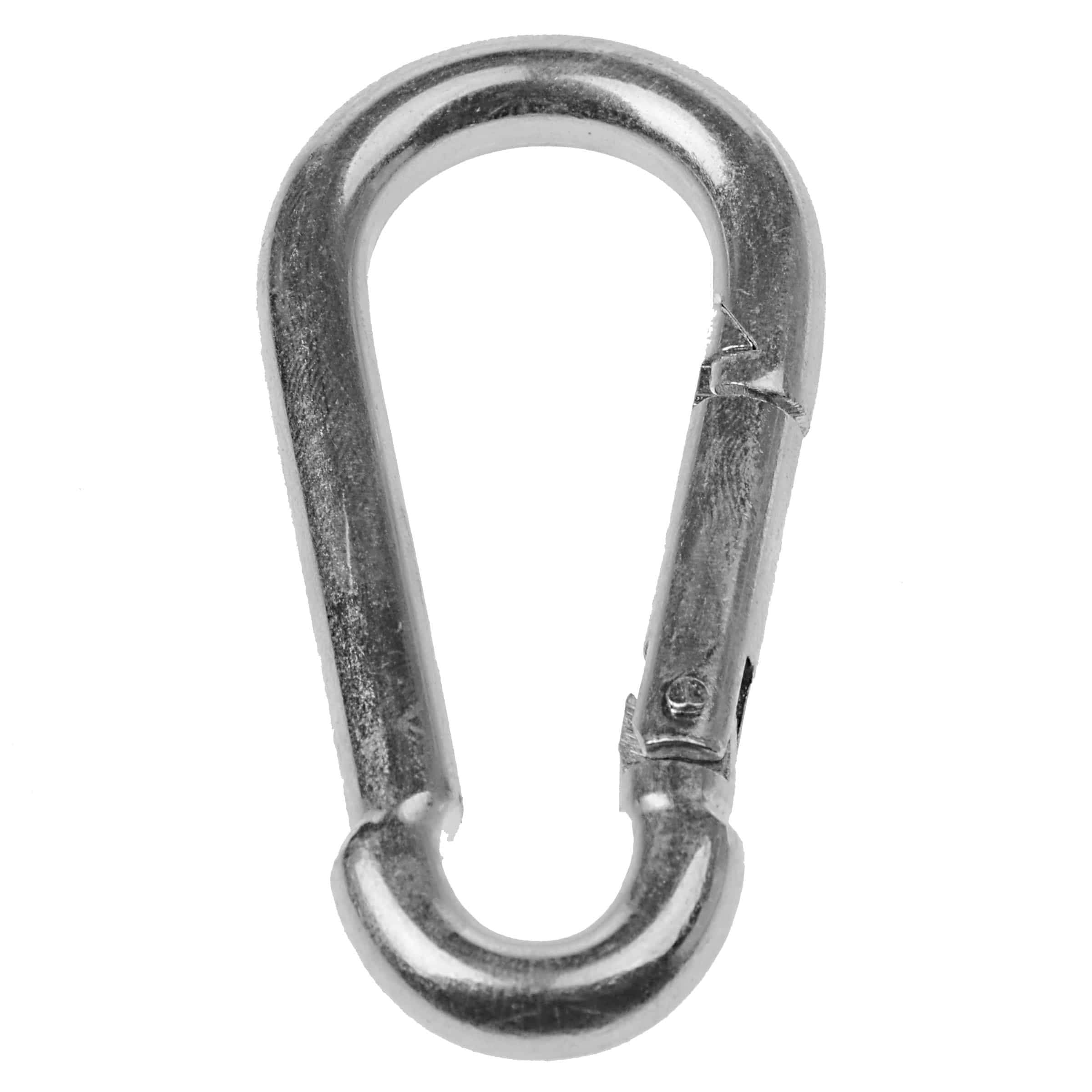 Safety Spring Hook T-H Marine, 3 1/8", Silver