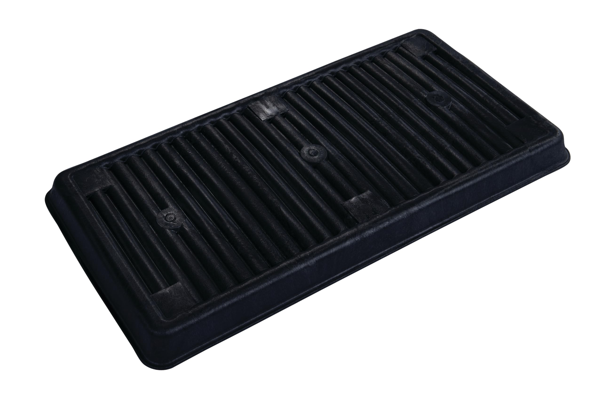 Containment Utility Tray Eagle 1677BLK, 36" Length x 18" Width x 2" Height, Black