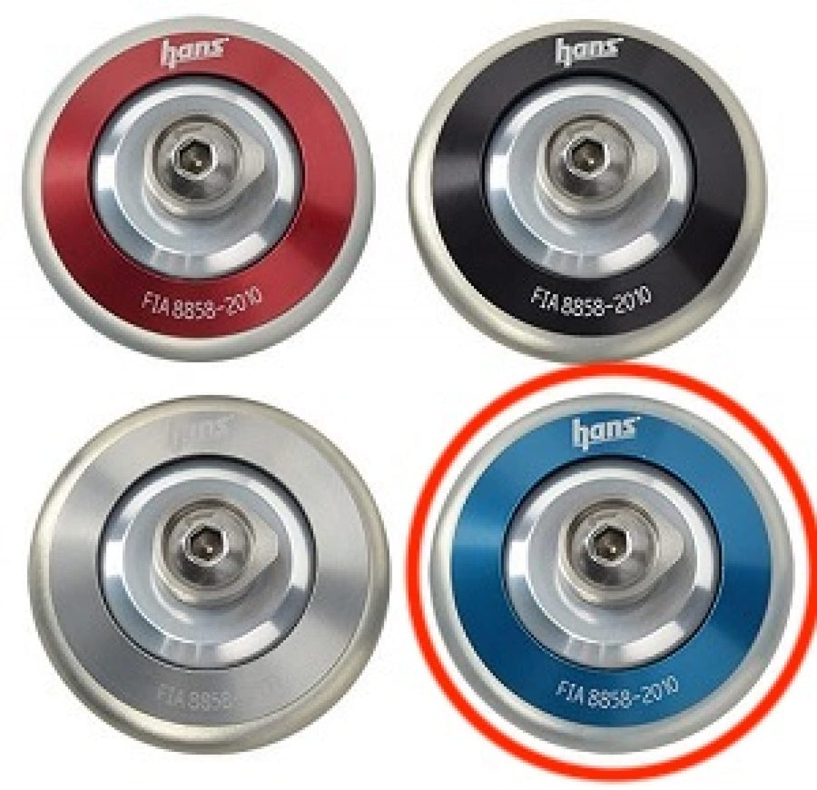 Post Collar Anchor Attachment-PRO HANS SAH Series - Blue