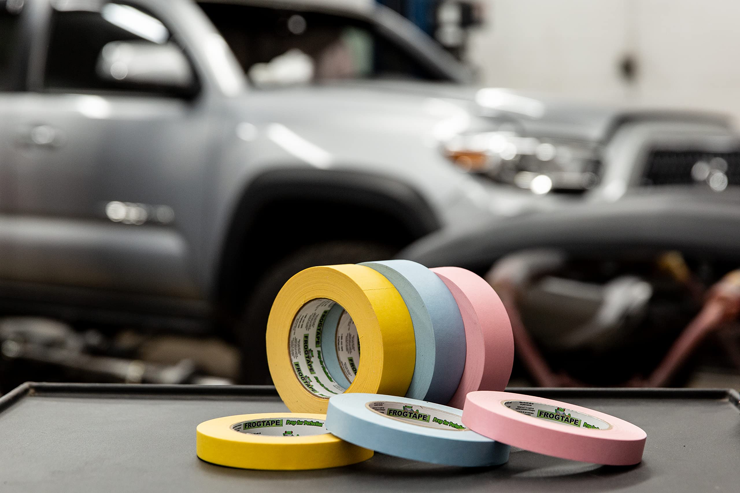 Pink FrogTape 325 High Temperature Performance Grade Masking Tape, Medium-High Adhesion, 48mm x 55m, 3 Rolls per Pack