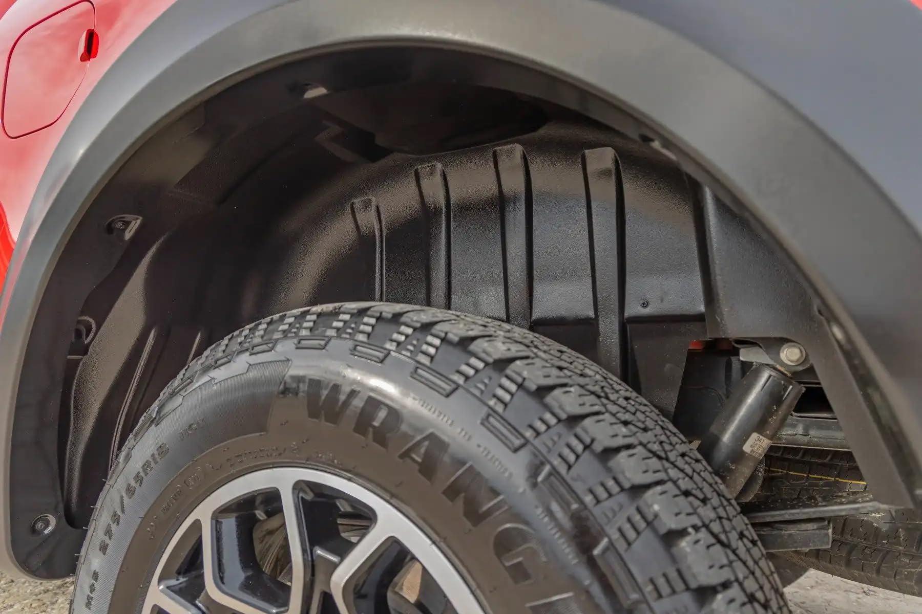Rear Wheel Well Liners Rough Country for Ford F-150 (2021-2025) - Heavy-Duty Rear Fender Liners for Mud & Debris Protection, Made in USA