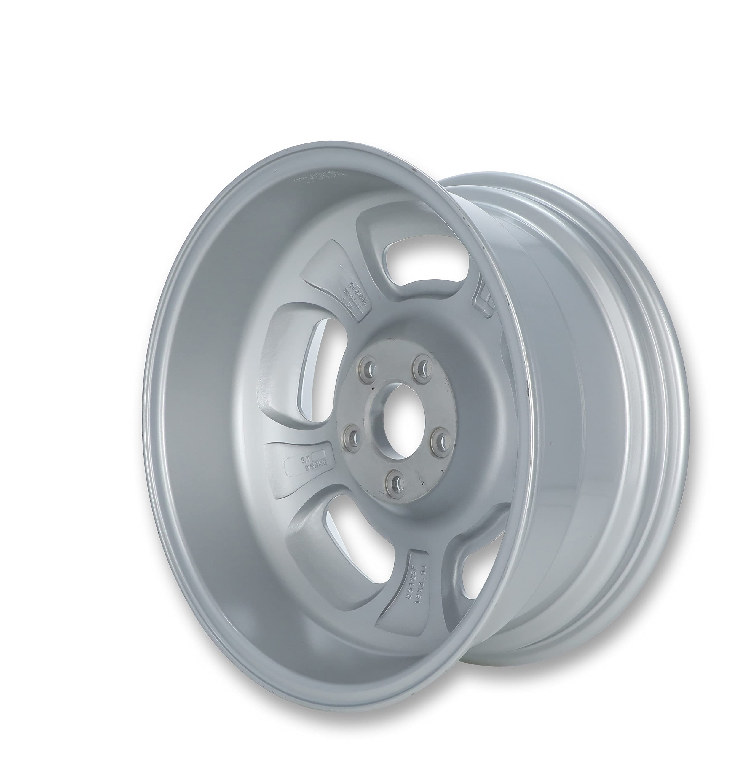 107 Series REV Wheels 107S-8806100 Rally 18x8-4.5 bs - 5x4.75/5x120.65 -Gray/Machine Lip