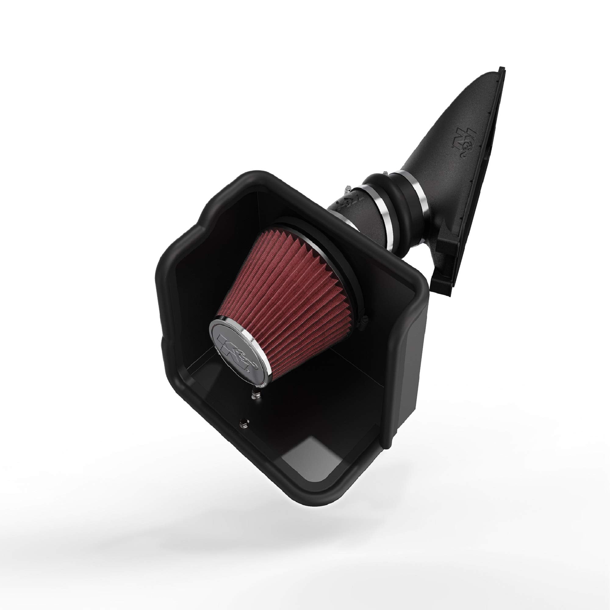 Cold Air Intake System K&N: High-Flow Air Filter, Increase Performance & Towing: Compatible with 2004-2014 TOYOTA: Tacoma, 57-9025