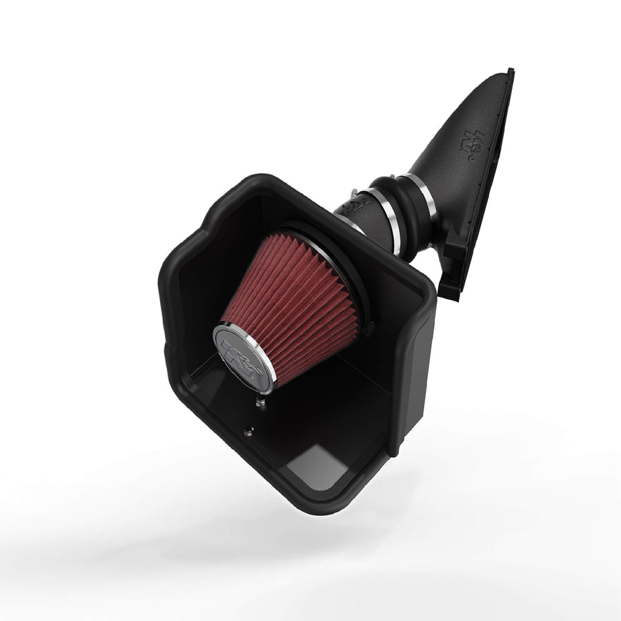 Cold Air Intake System K&N: High-Flow Air Filter, Increase Performance & Towing: Compatible with 2004-2014 TOYOTA: Tacoma, 57-9025
