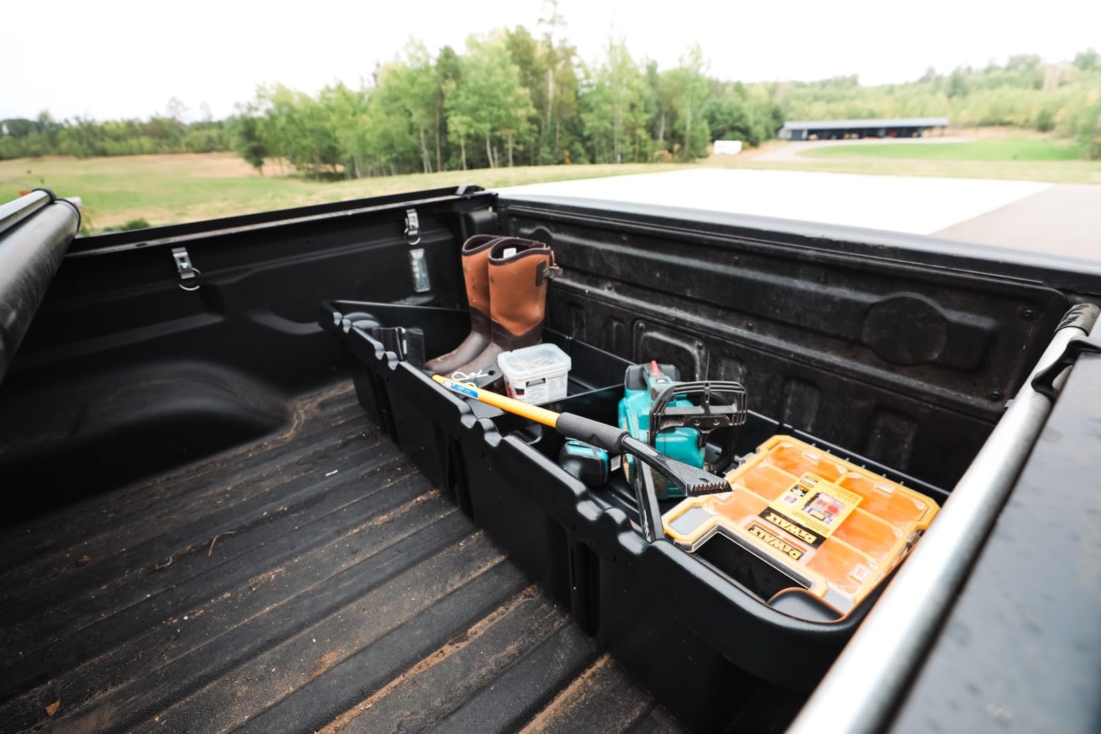 CargoStop DuHa 80097 Truck Bed Divider fits Mid Size Pickup Trucks 46" Wide | Prevents Load Shift and Secures Cargo | Made in USA | Includes 1 Divider