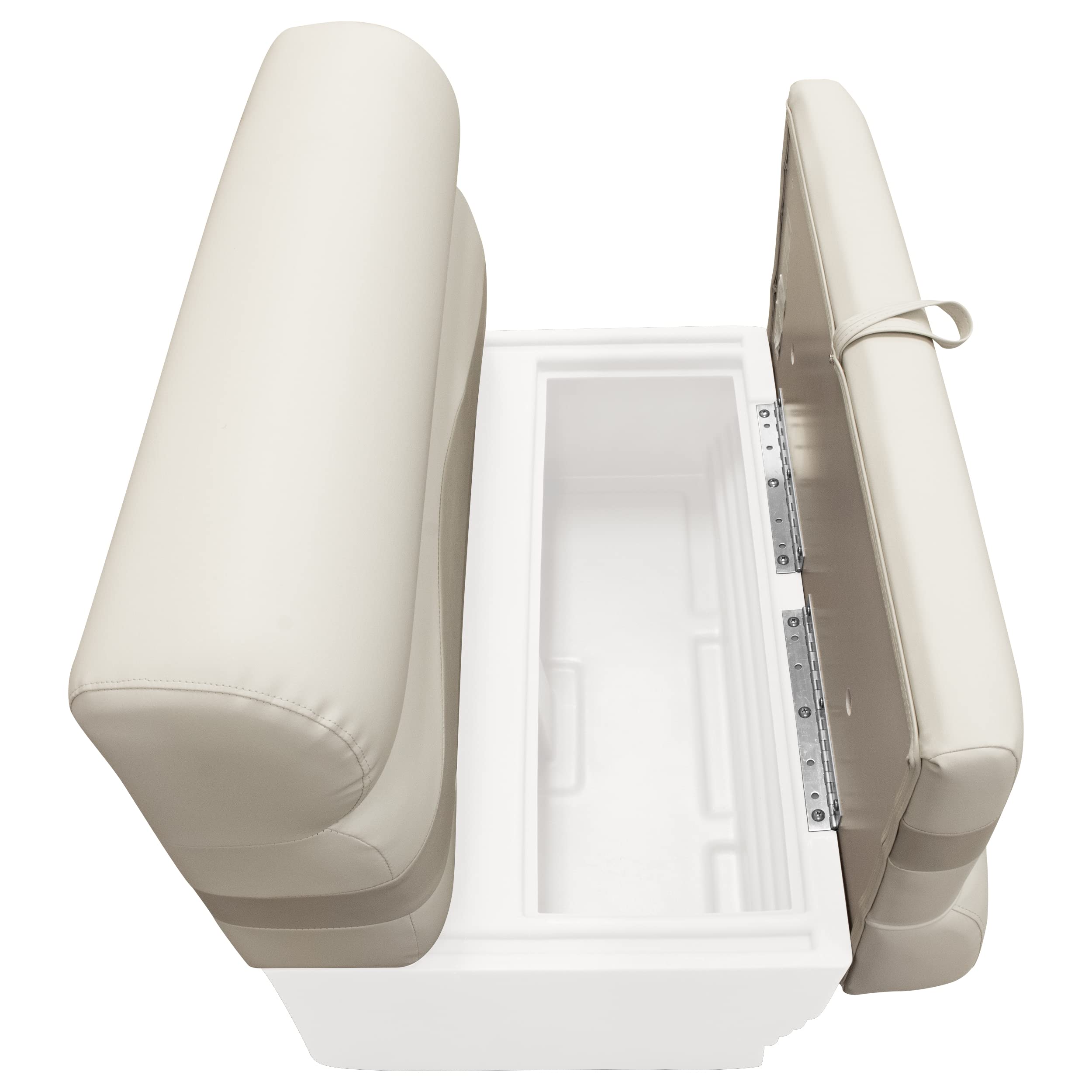 Wise Premier Series BM1144-1066 Pontoon 36" Bench Seat Cushion Set, Stone/Mocha Java/Khaki