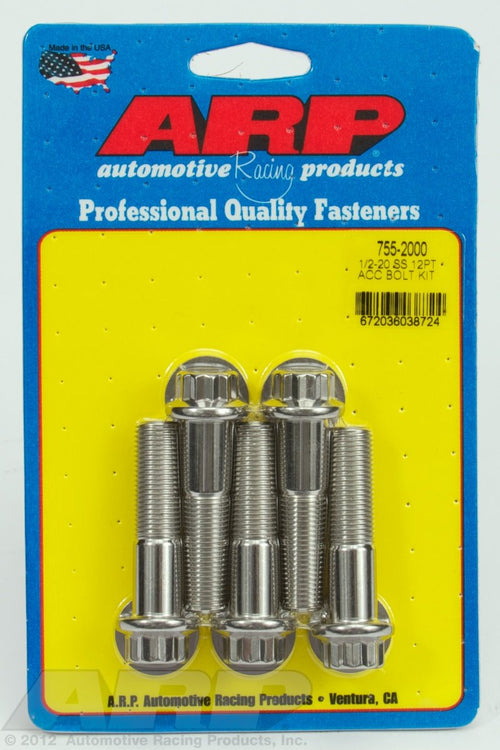 Bolt ARP (755-2000), Stainless Steel