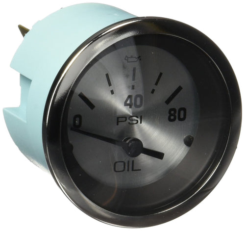 Sierra 63479P International Sterling Electric 0 to 80 Psi Dial Range Scratch Resistant Oil Pressure Gauge, 2"