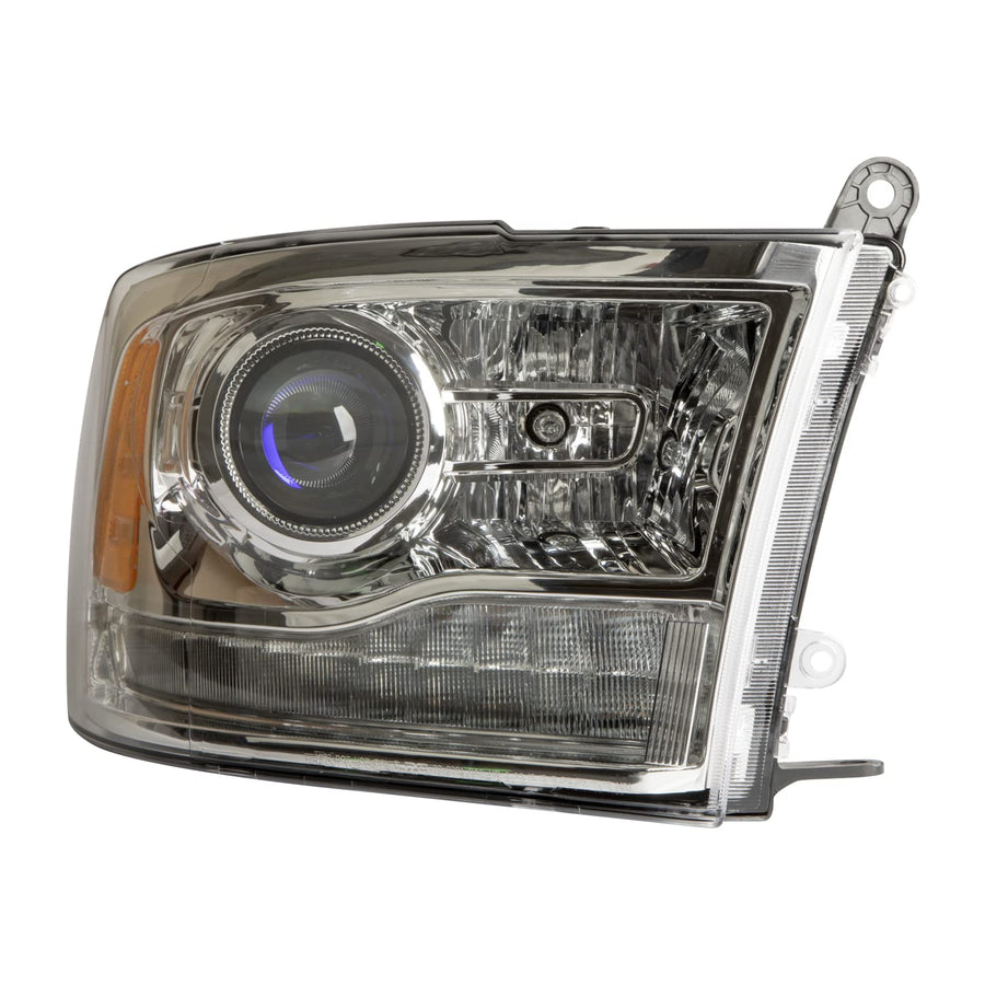 Right TYC Headlight Assembly Compatible with 2013-2015 Dodge Ram 1500 Pickup