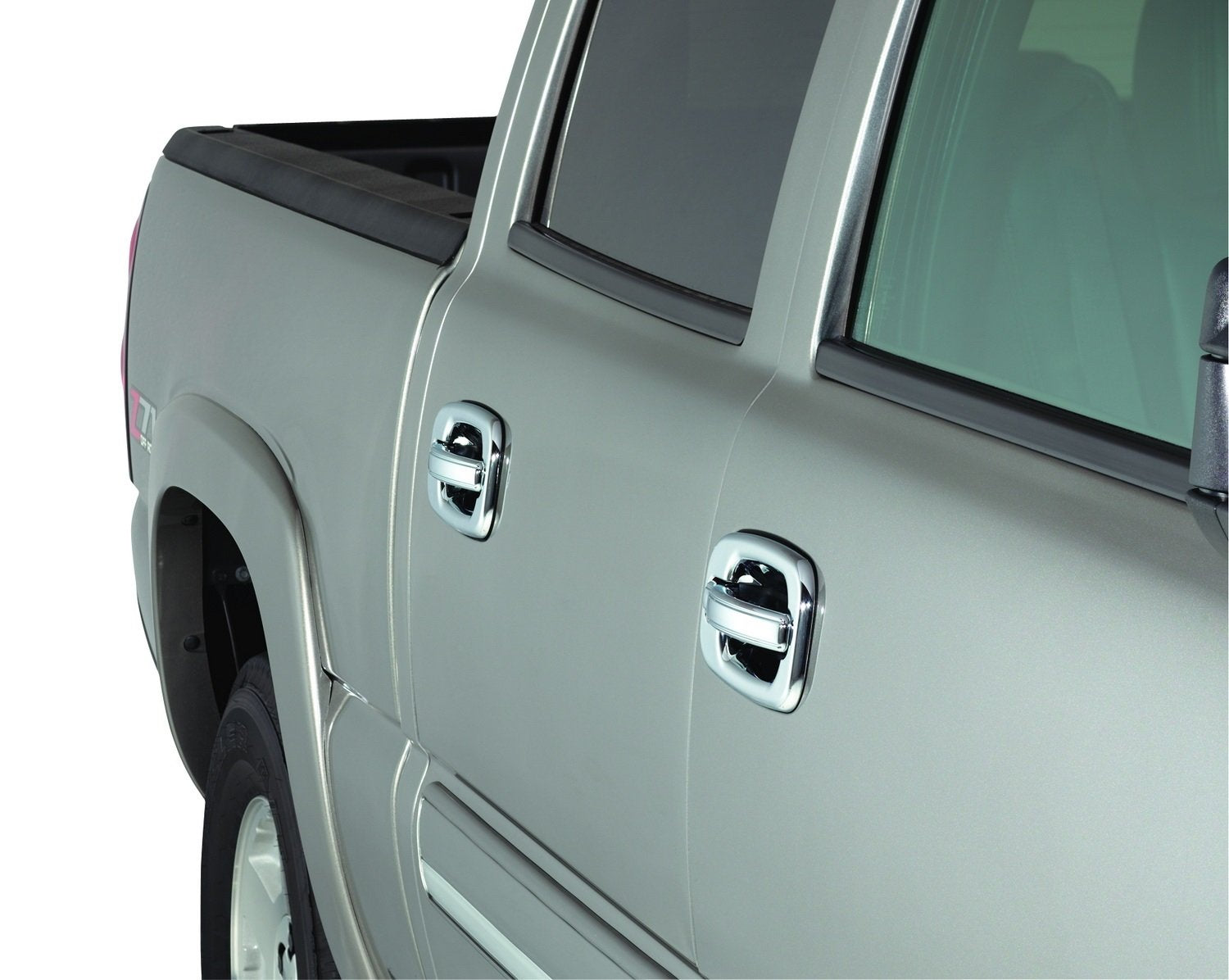 Chrome Auto Ventshade 685302 Door Handle Cover without Passenger Keyhole, 4 Piece