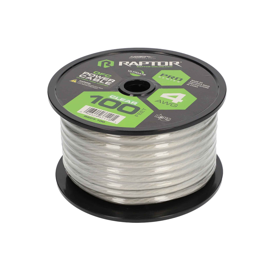 PRO by METRA Electronics RAPTOR Series Power Wire 4 AWG