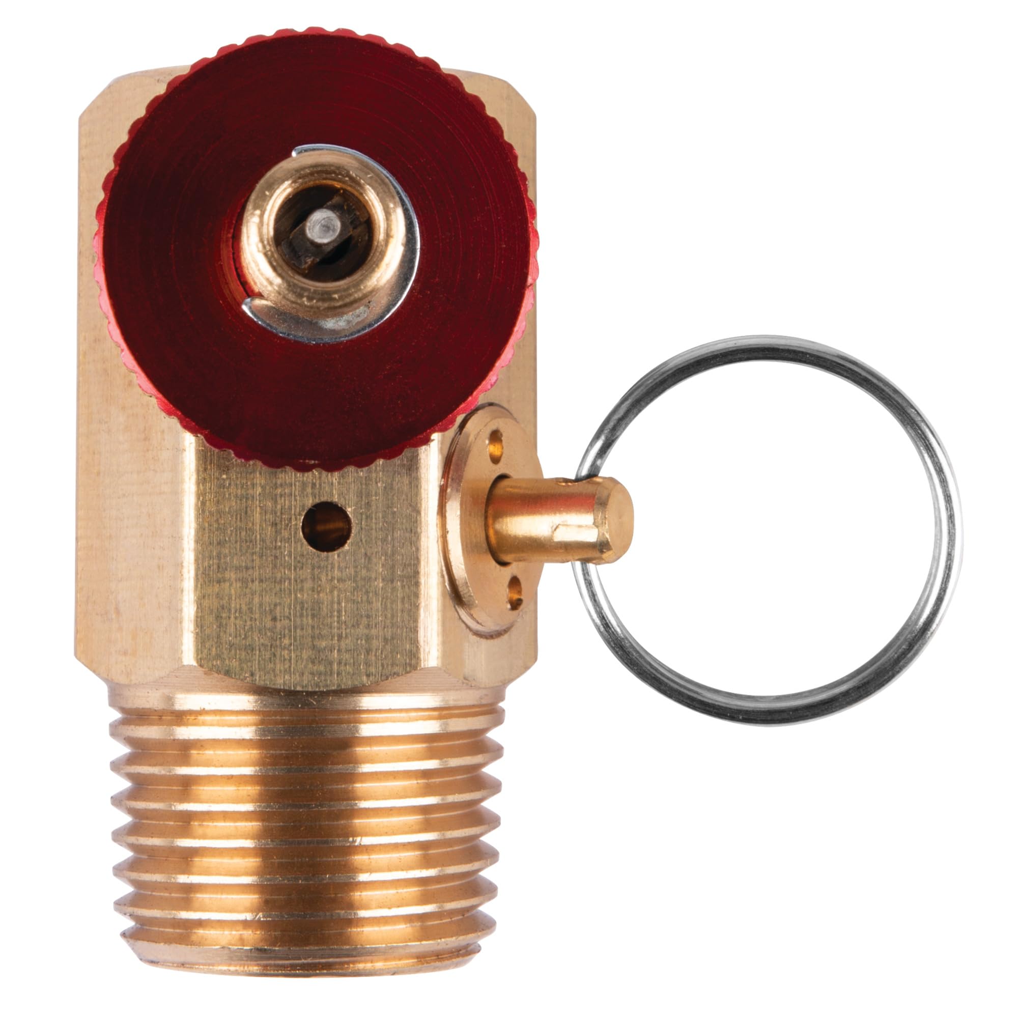 Air Tank Manifold Performance Tool W10056 With Fill Port , Ball Valve, & Relief Bypass , Gold