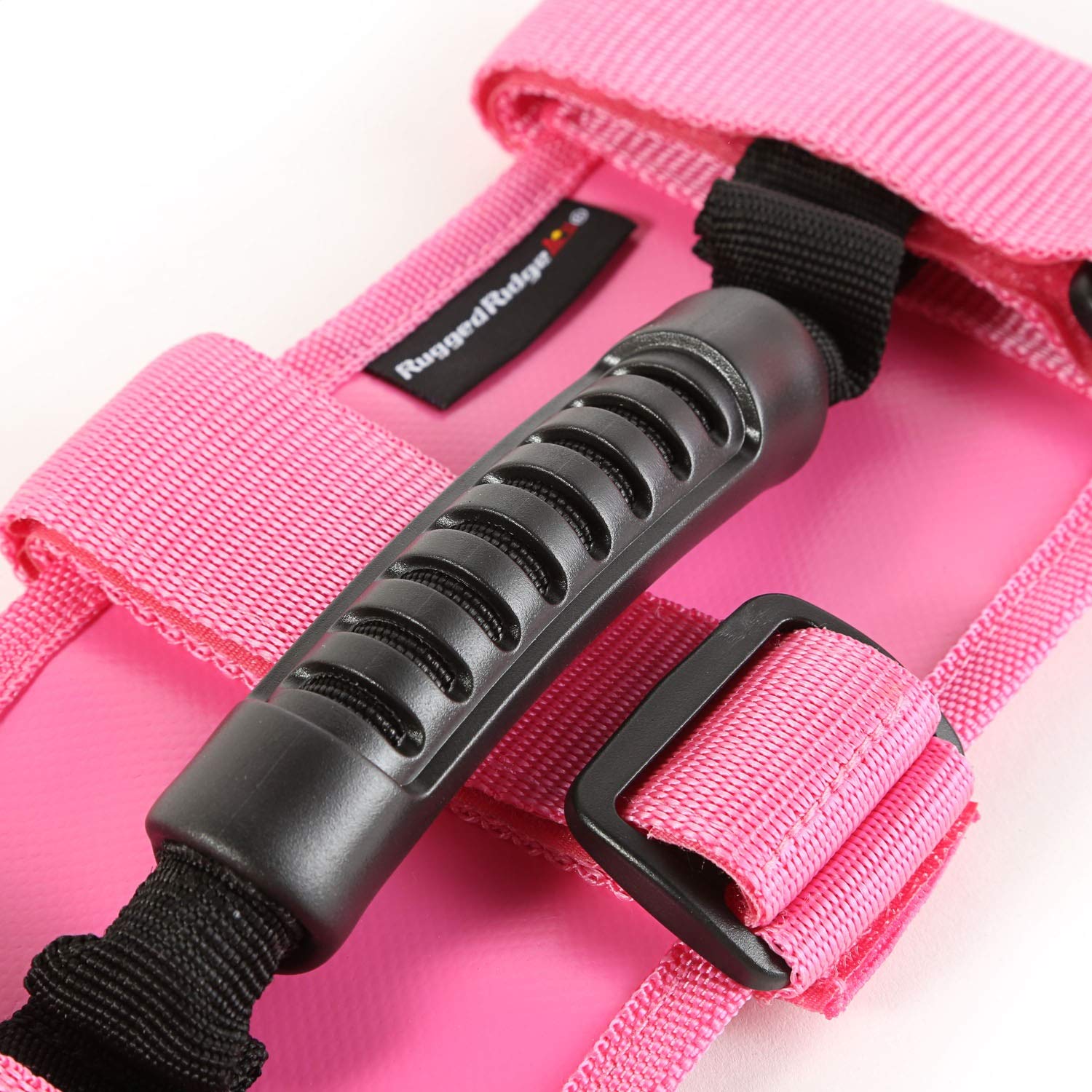 Rugged Ridge Ultimate Grab Handle Kit 13505.01, Pink; 55-Current Jeep CJ/Wrangler / 20-Current Gladiator