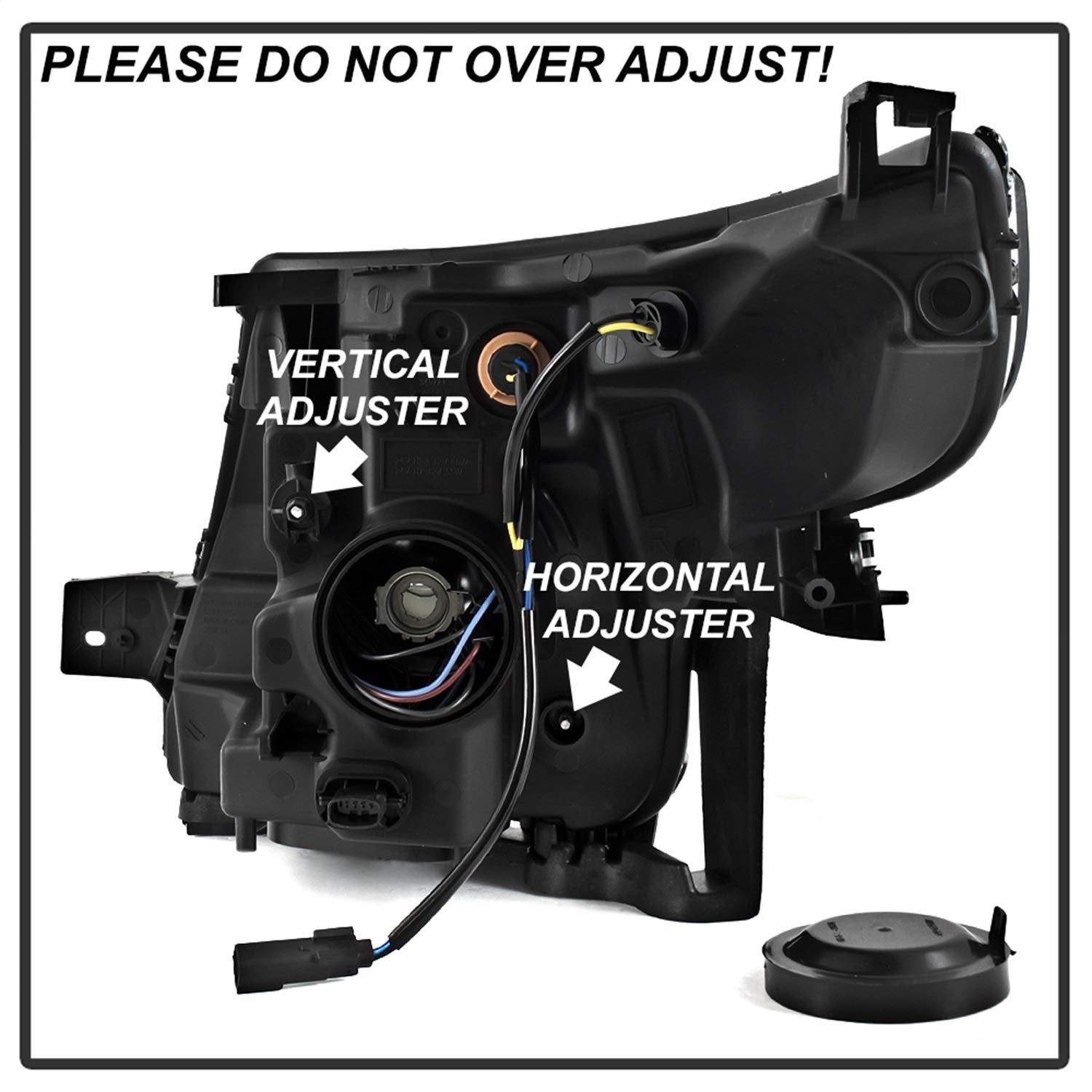 OEM Style Xtune Headlights (HD-JH-FEXP11-AM-BK)