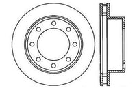 Sport StopTech 128.65086L Cross Drilled Brake Rotor; Front Left