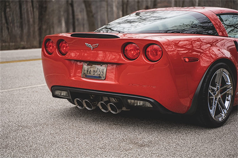 Xtreme™ Corsa 21077 - 304 SS Axle-Back Exhaust System with Quad Rear Exit