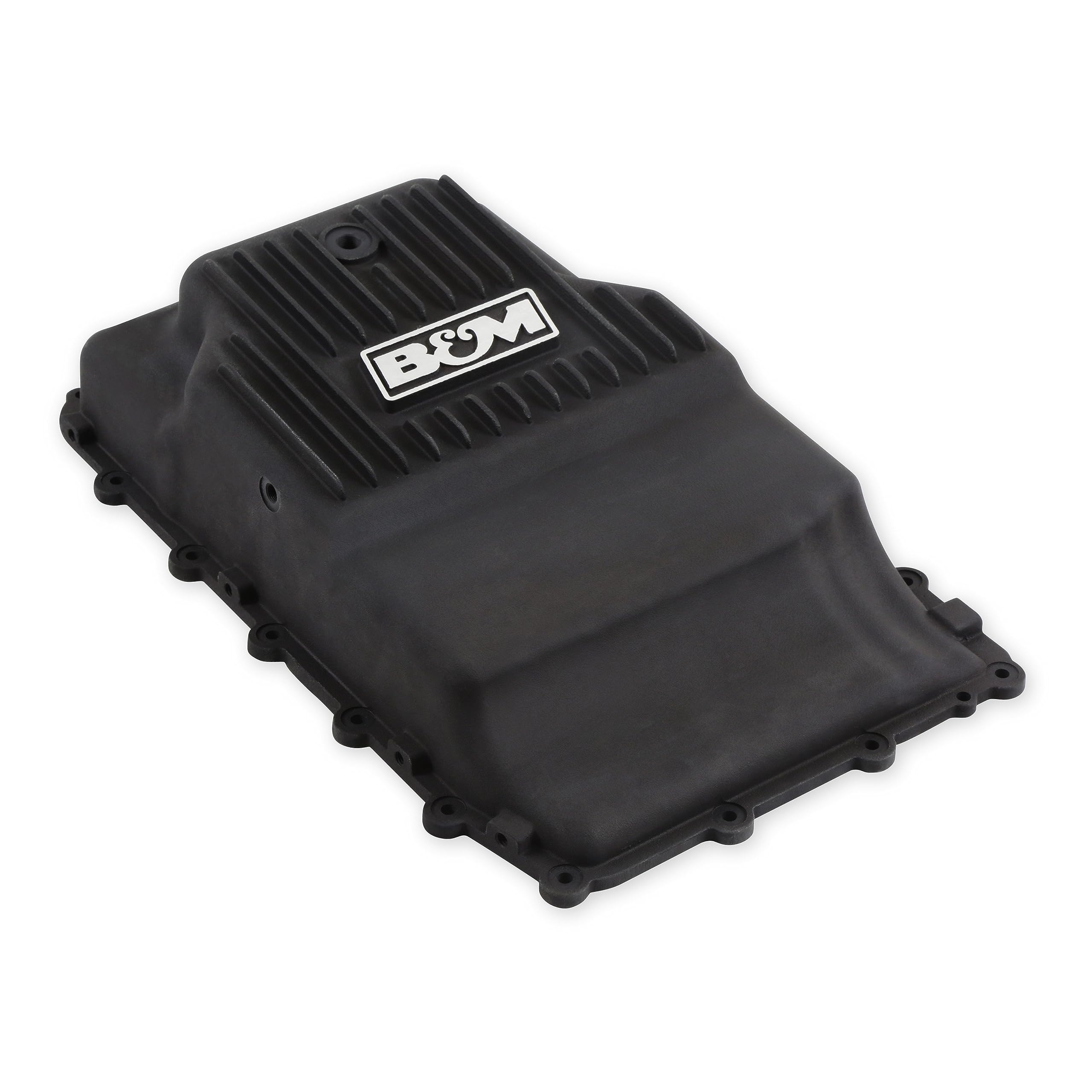Cast Trans Pan B&M, 17-24 Ford 10R80, Black (71400)